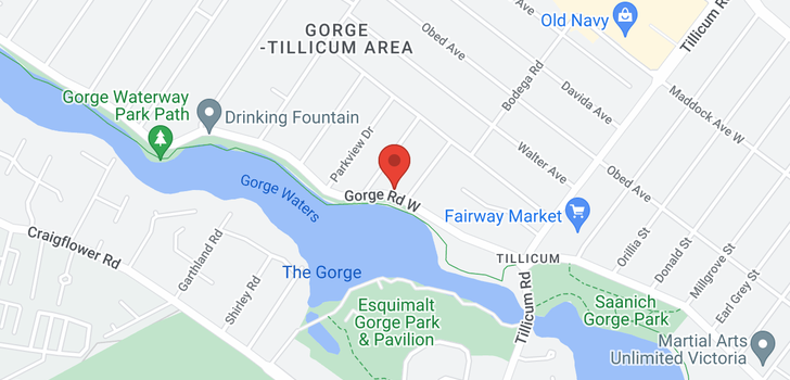 map of 402-81 Gorge Rd W